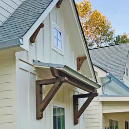Craftsman Brackets for Portico and Eves