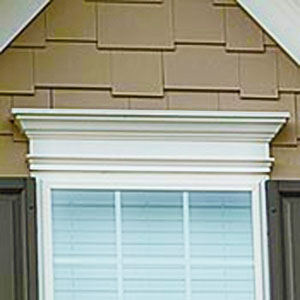 PVC Window Header | Window Pediment
