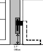 How to determine pintel placement for exterior shutters on New York style hinges