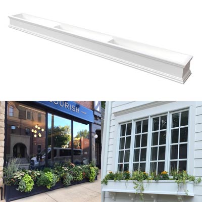 120" Window Boxes - 10 Foot Window Box