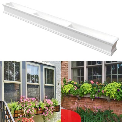 96" Window Boxes - 8 Foot Window Box