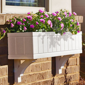 Bead board Window Box with Wainscoting