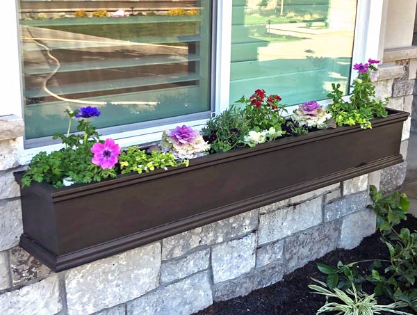 Black Window Boxes