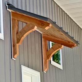 Cedar Bracket Gable And Corbel Ideas