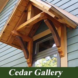 cedar brackets, corbels, and gables photos and ideas