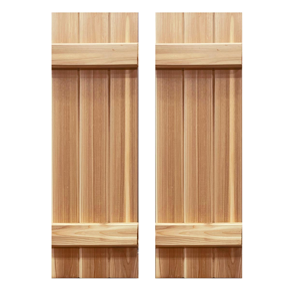 Cedar Exterior Shutters