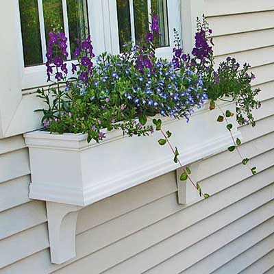 PVC window boxes