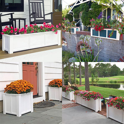 Planter Box Pictures and Ideas