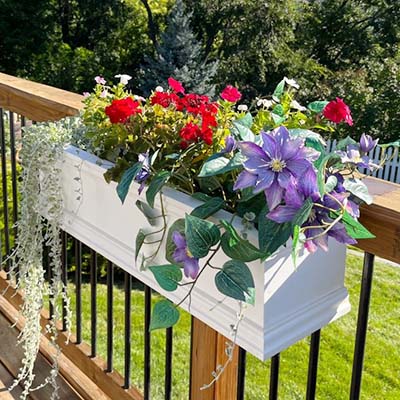 railing planter boxes