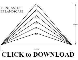 Gable Truss Roof Pitch Chart