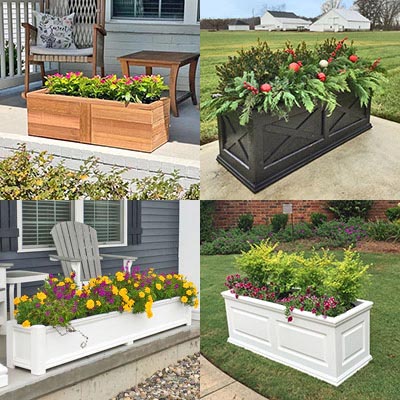 outdoor planter boxes