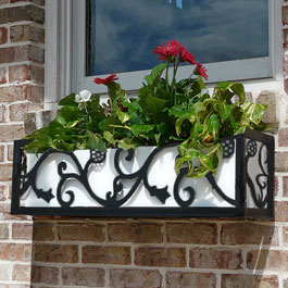 French Metal Window Box