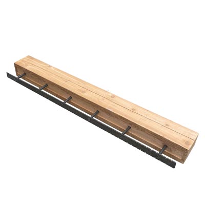cedar wood mantel beam