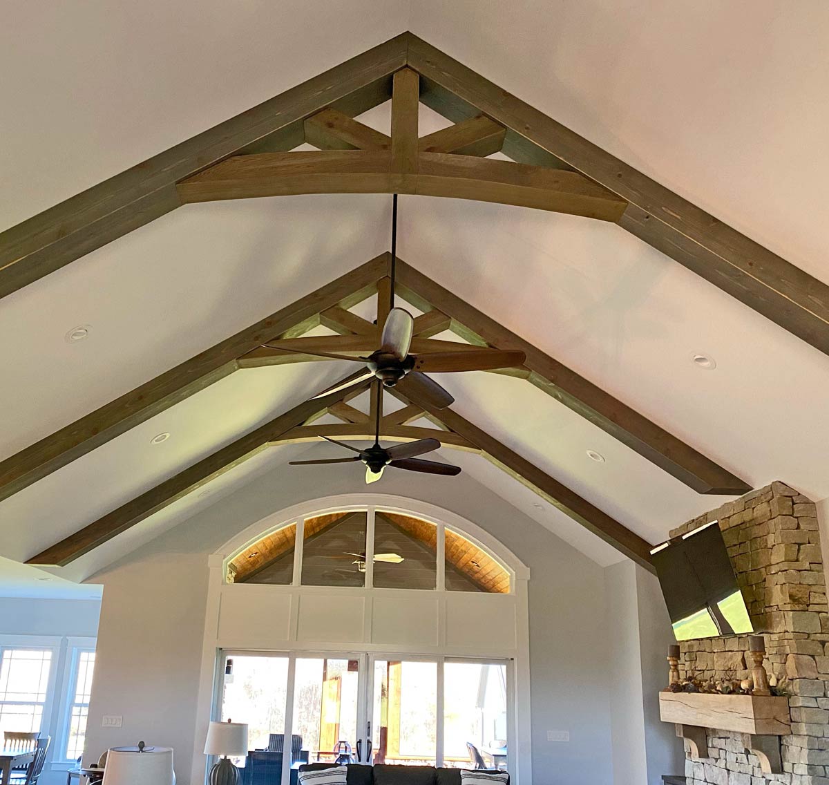 Rustic Ceiling Beams and Mantels - Craftsman Home Trends 2022