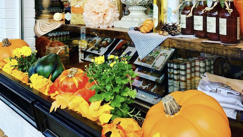 pumpkin window box