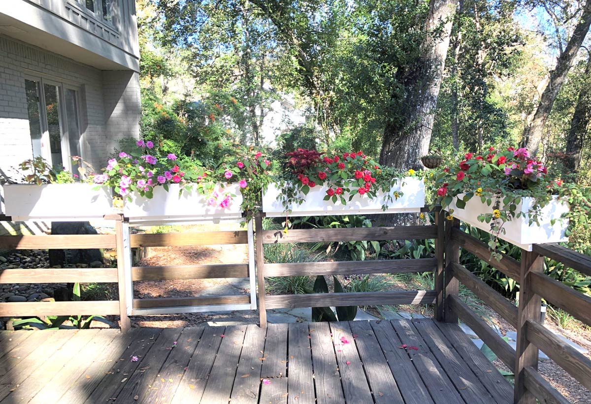 Privacy Deck Planters