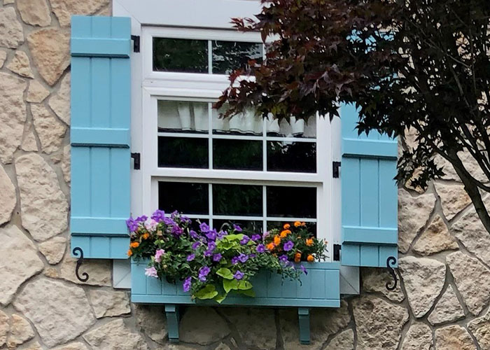Window Boxes and Shutters