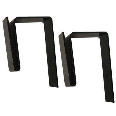 2.5 Fence Rail Clips For Metal Window Boxes and Planters