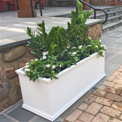 36 Long Rectangular Pvc Planters For Businesses 36 Long Rectangular Pvc Planters For, Large Rectangular Planters Outdoor
