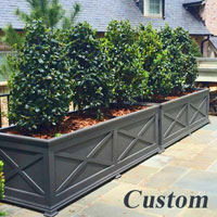 Window Boxes, Railing Flower Boxes and Outdoor Planters